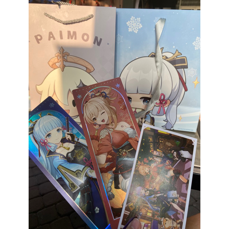 Freebies Merch Exclusive Genshin Impact Festival Kenangan Teyvat, Tears of Themis, Honkai Star Rail