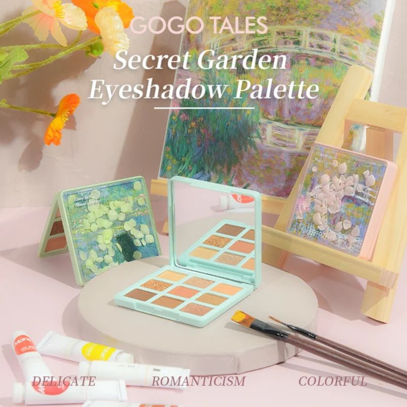 GT289 Gogo Tales Secret Garden Petal Van Gogh Eyeshadow Palette