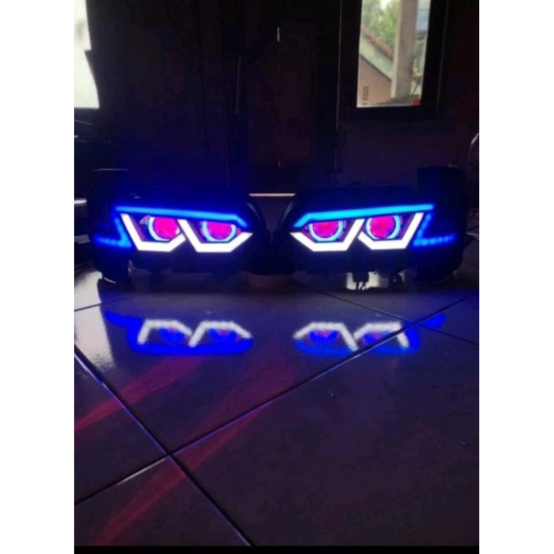 Custom Lampu depan futura