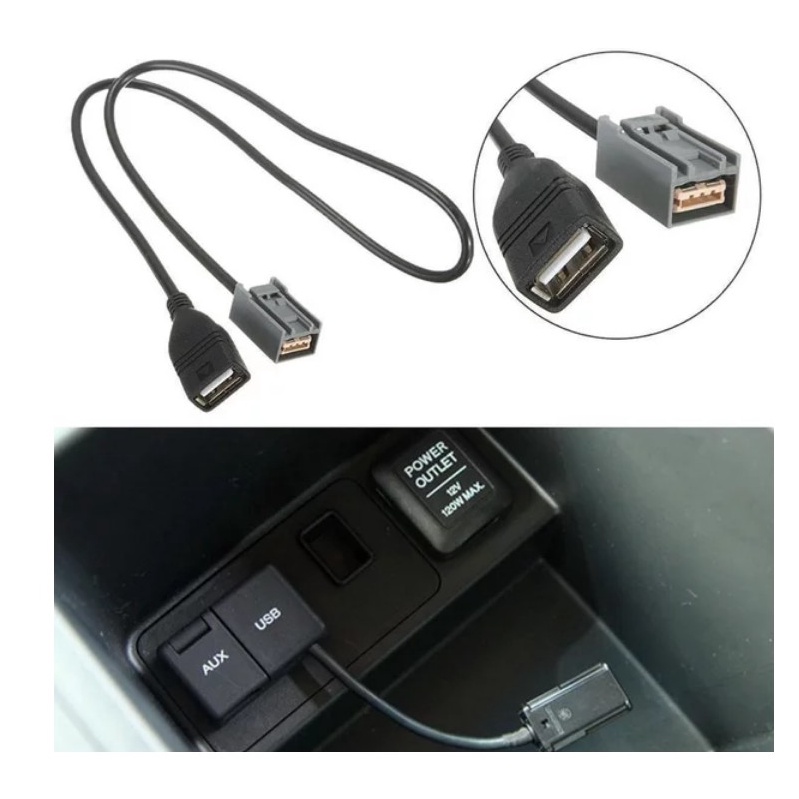 lk Aux Usb Kabel Adapter For Honda Crv Jazz Accord Crz City Hrv Brio Mobilio BRV Oddysey Stream Dll