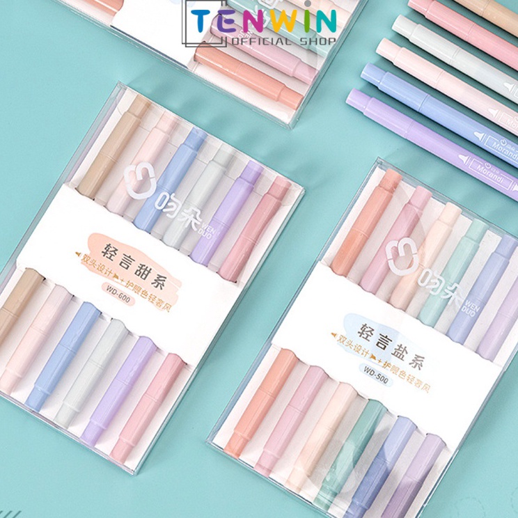

Diskon Promo COD MULTICOLOR pena stabilo siswa 6PCSSET Stabilo highlighter pastel 6 colors warna