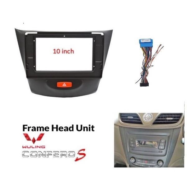 Ready IzV Frame Head Unit Android 1 inch Wuling Confero Hongguang S1 213