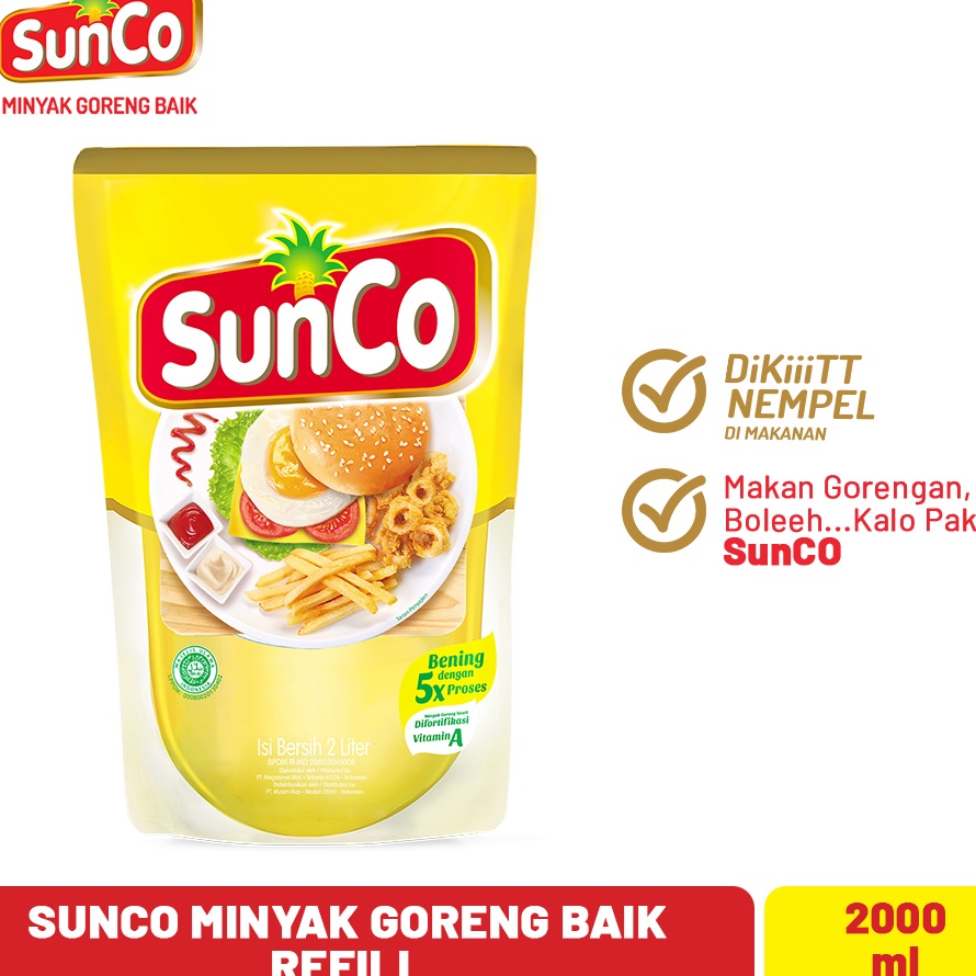 

Bayar Di Tempat Sunco Minyak Goreng Refill 2L Terbaru