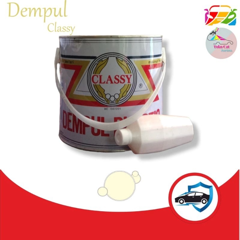 DEMPUL CLASSY | Dempul Plastik | Dempul Kayu | Dempul Besi