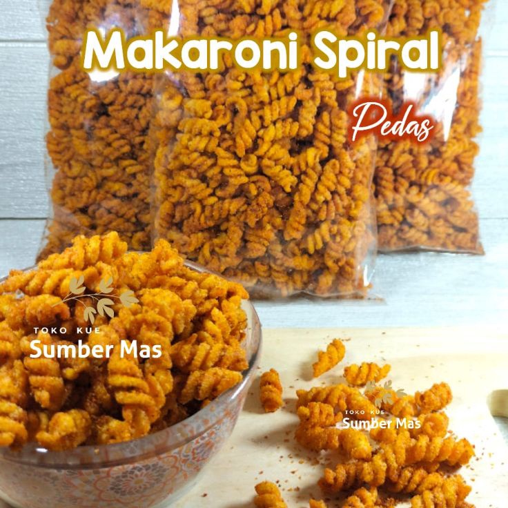

Terbaru MAKARONI SPIRAL MACARONI SPIRAL RASA PEDES Berat bersih 5 gr Pedas