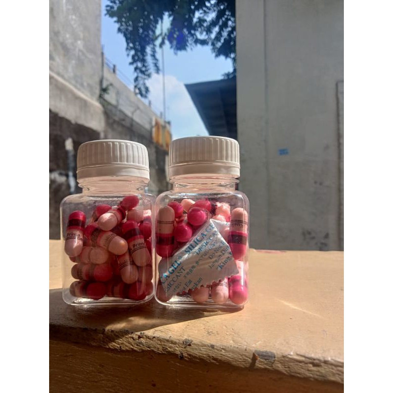 kapsul herbal /obat pelangsing pria dan wanita/pembakaran lemak diet detoks double ring 2 asli origi