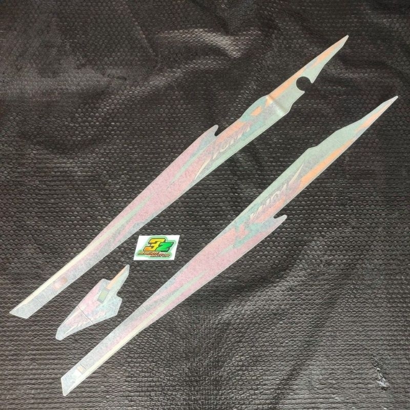 Striping stiker les fullset Yamaha Sigma 4YY biru DBC2 original YGP nos