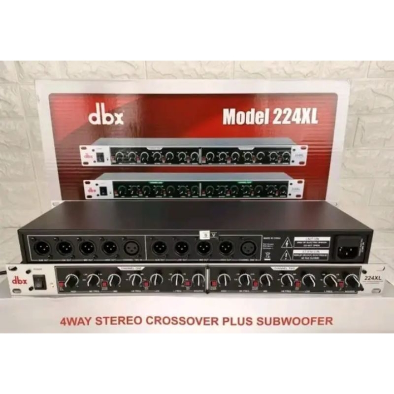 CROSSOVER DBX 224XL + SUB