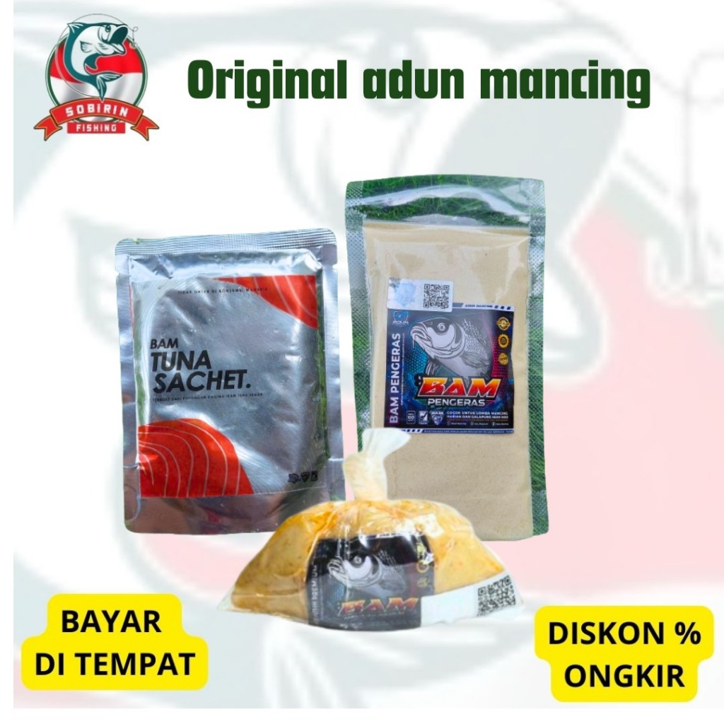 Umpan Adun Pancing 1 Paket - Paket Umpan Putih ADUN MANCING