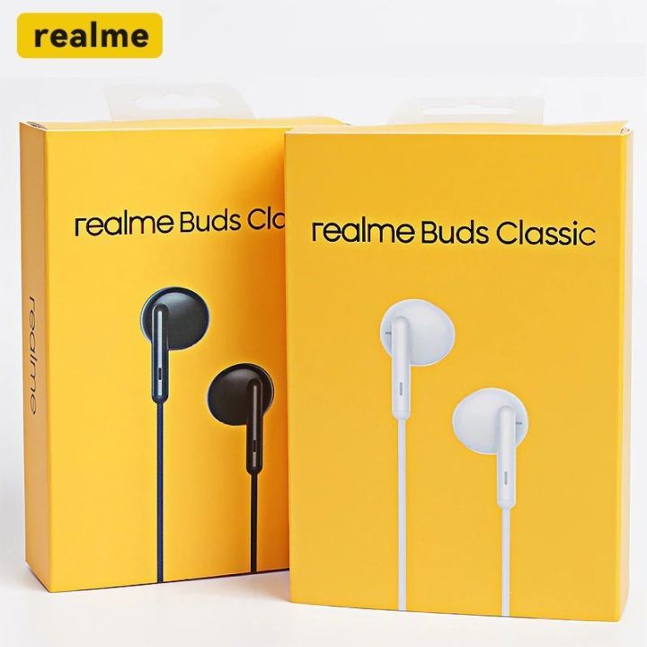 Headset Realme Buds Classic Original headset earphone pack Realme Buds Classic