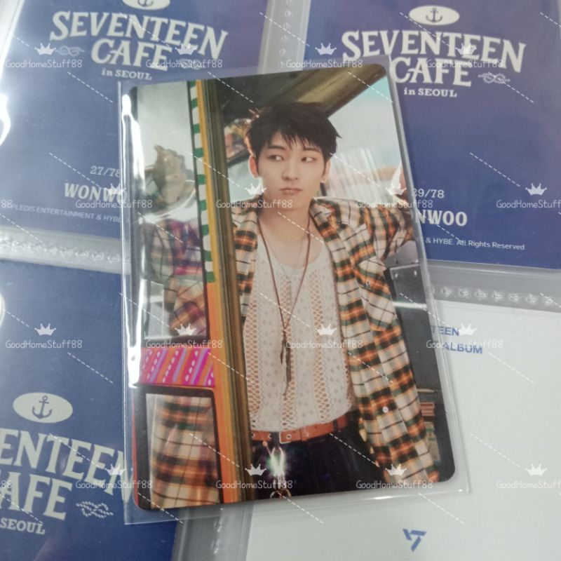 Seventeen SVT Wonwoo Wonu 11th Mini Album Heaven PM 2:14 Mini Card Photocard