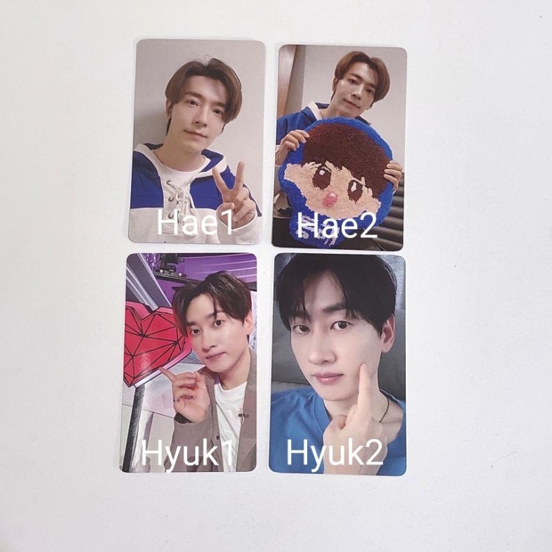 PC PHOTOCARD DELIGHT PARTY JAPAN 12TH ANNIVESARRY DONGHAE EUNHYUK SUPER JUNIOR SUJU SJ