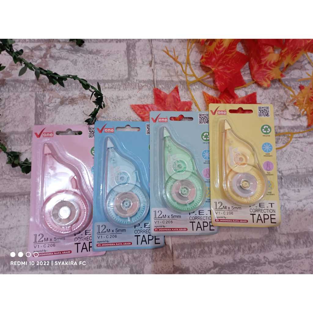 

TIP-EX / STEPO / ORRECTION TAPE / TIPE-X ONE 12M X 5MM//BESAR