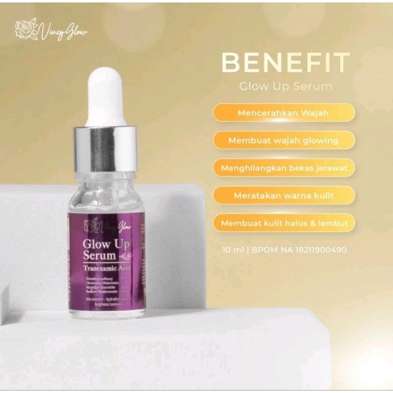 Serum Glow Up // Glow Up Serum Vincy Glow