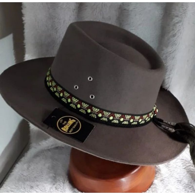 Topi Laken Fedora Import Original