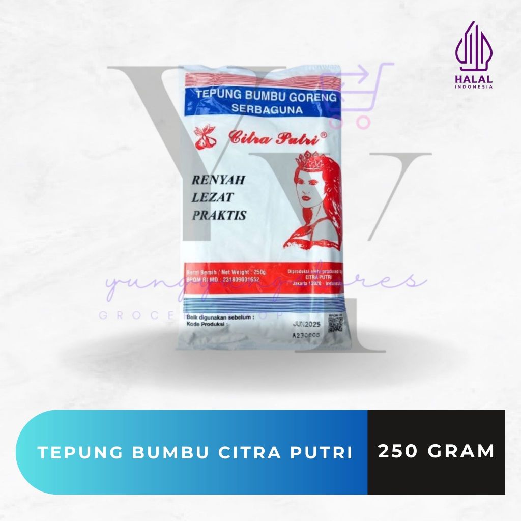 

Tepung Bumbu Serbaguna Cap Citra Putri 250 gram