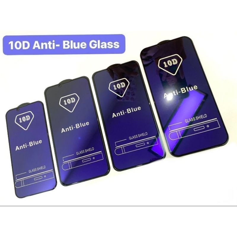 TG 10D Oppo A16 TEMPERD Glass Blue Light anti radiasi anti intip anti air anti pecah bahan full kaca