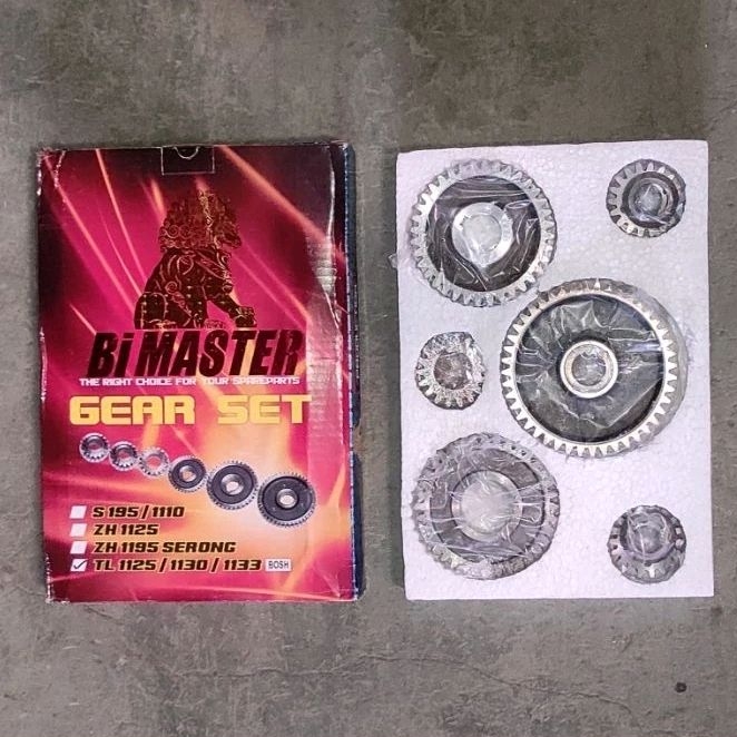 gear set TL 1125/1130/1133 gigi set TL 1125/1130/1133