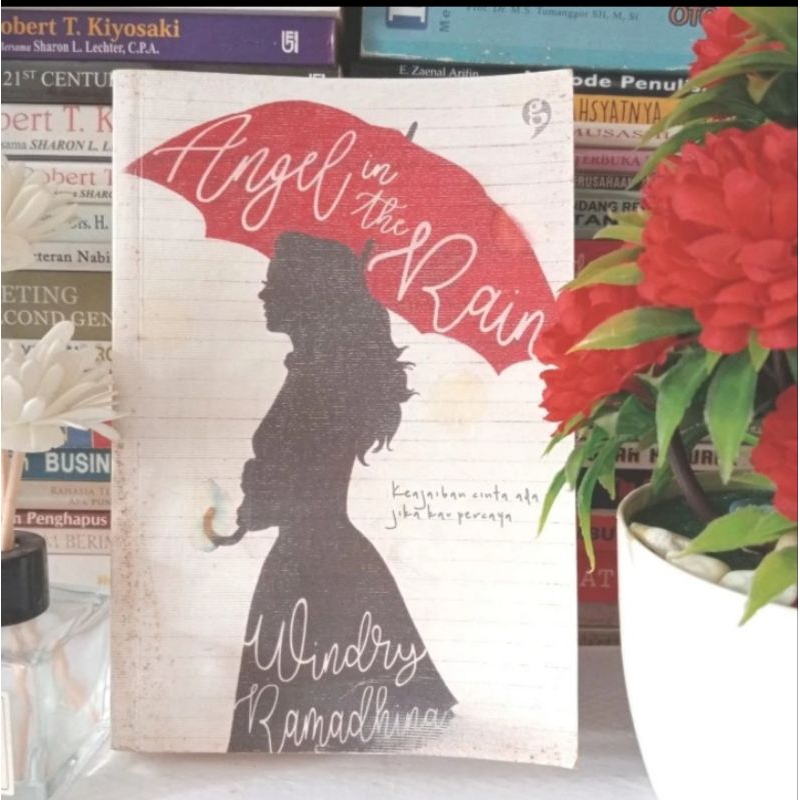 ORIGINAL NOVEL INDONESIA ANGEL IN THE RAIN by Windry