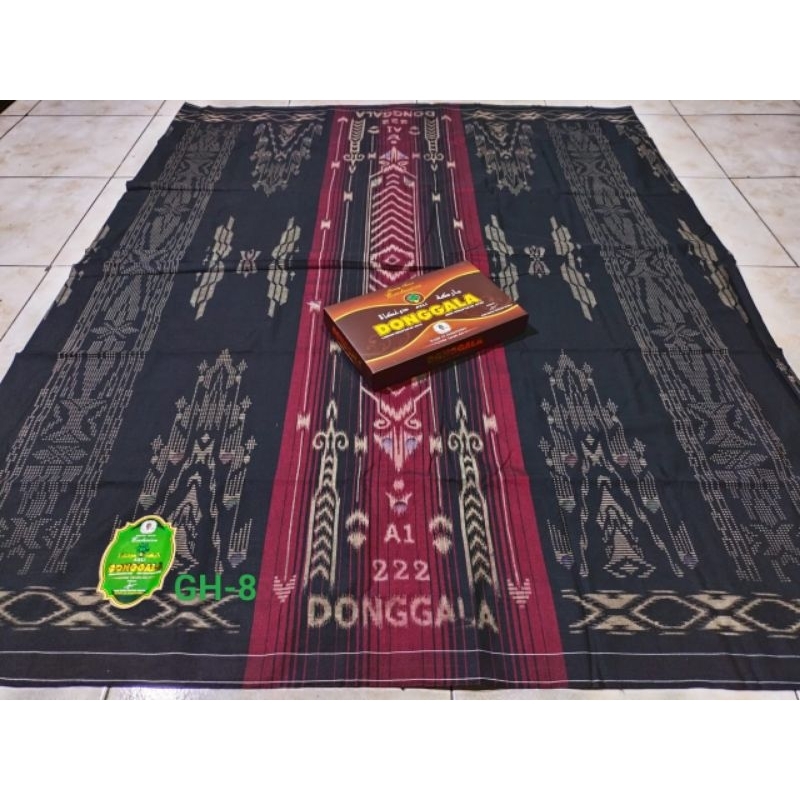 SARUNG MURAH DONGGALA HITAM WARNA GRADASI BAYAR DI TEMPAT
