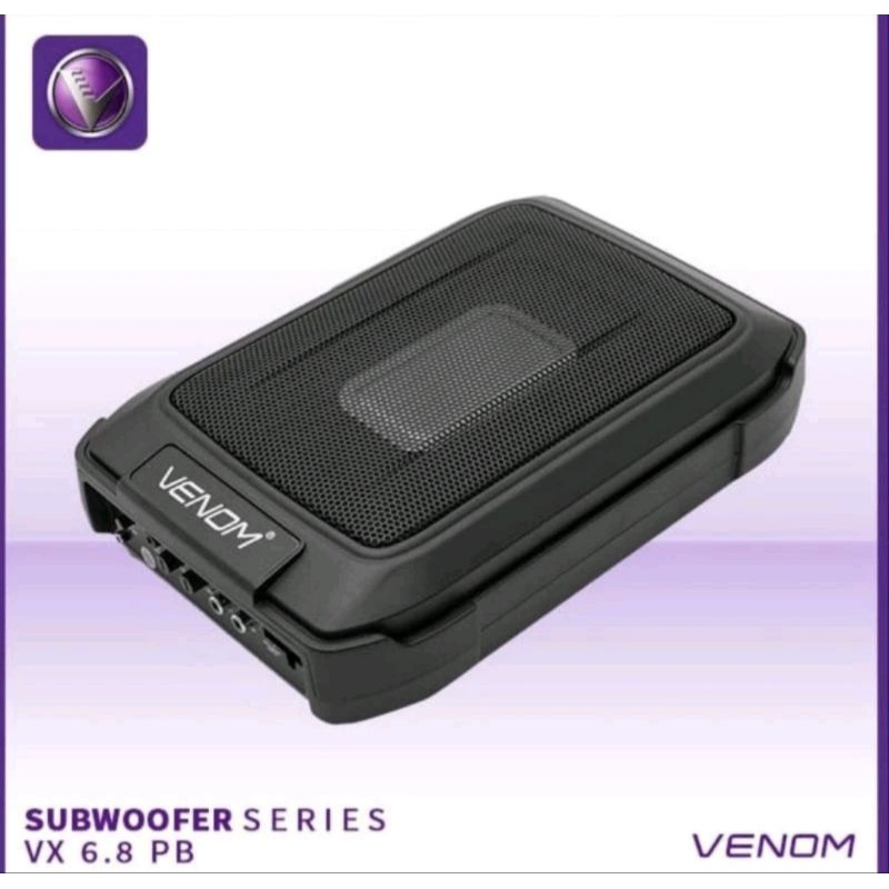 Subwoofer Venom Vx 6.8 Pb Subwoofer Kolong Subwoofer Aktif Venom