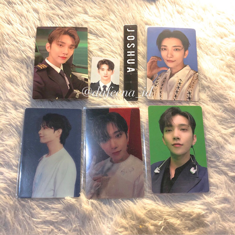 Ready Stock Photocard Joshua Pilot Set Bundle Official