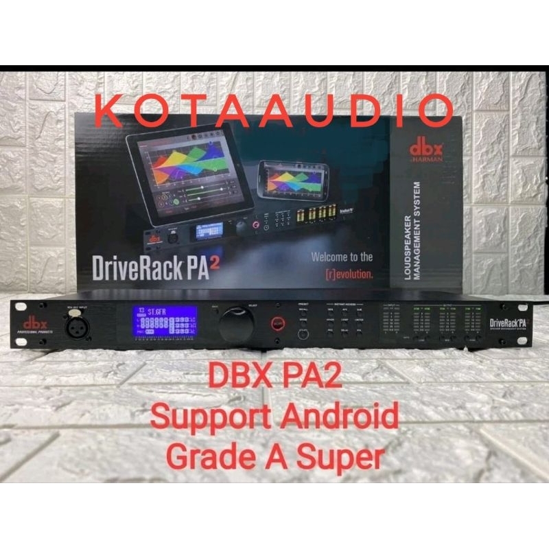 Speaker Management DBX PA2 Driverack DBX PA-2