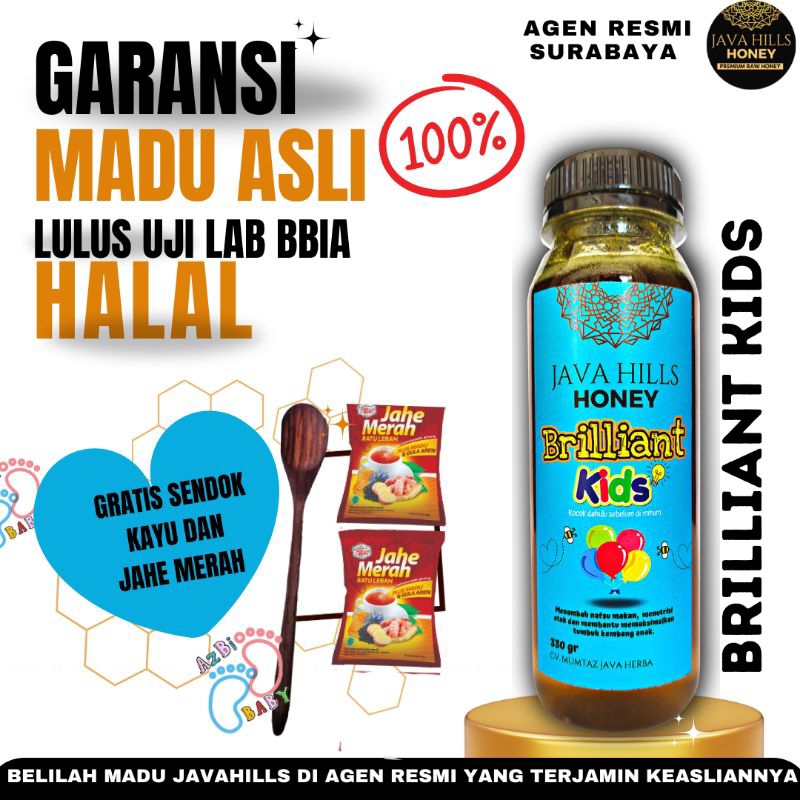 

MADU BEST SELLER BRILLIANT KIDS MADU TUMBUH KEMBANG ANAK 330GRAM