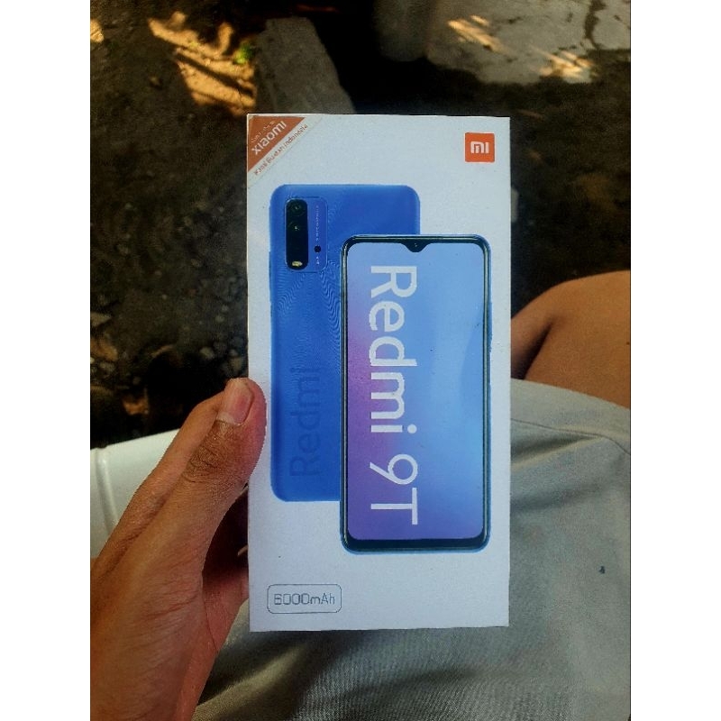 Redmi 9T ram 6/128 lengkap original no minus