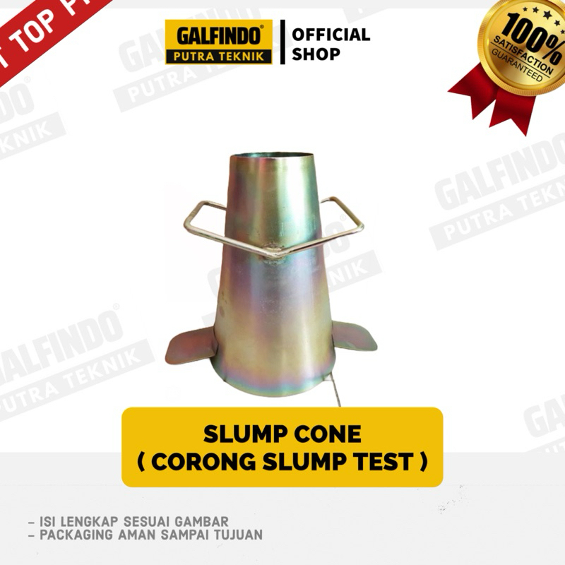 GALFINDO CORONG SLUMP CONE TEST / ALAT TEKNIK SIPIL