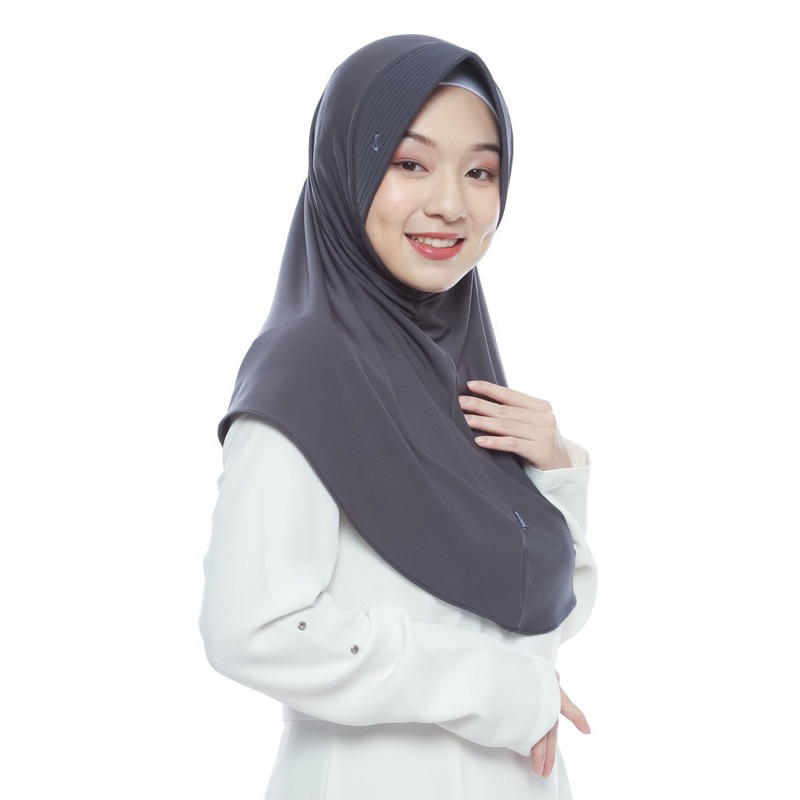 Bergo hamidah pinguin size M // bergo hamidah ori // bergo hamidah // hijab hamidah