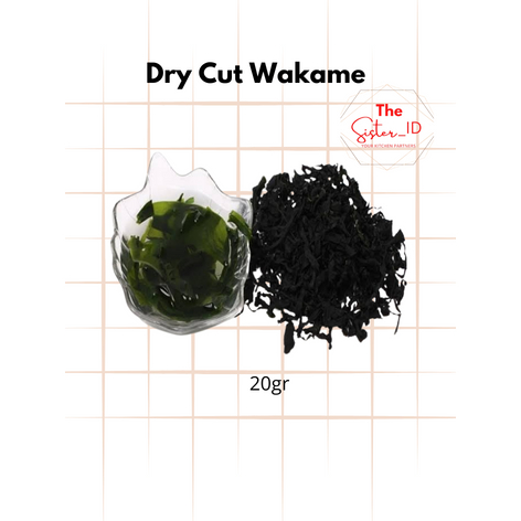 

Dried Cut Wakame - Untuk Miso Soup Ramen Udon - Rumput Laut Kering Miyeok