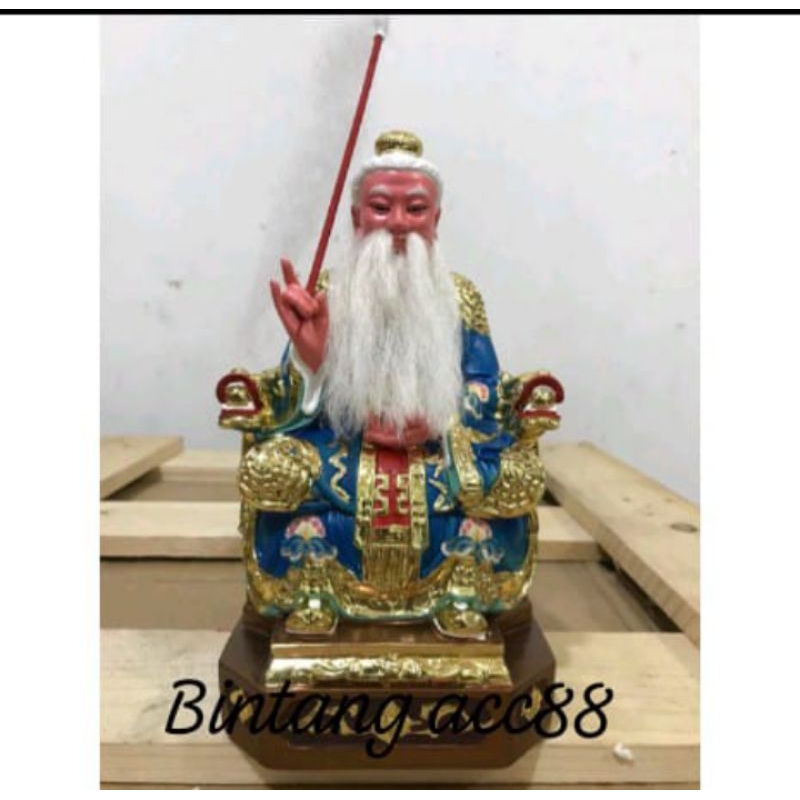 patung dewa Tai sang lau jin/ Thai Shang lau jin - 8inch- fiber