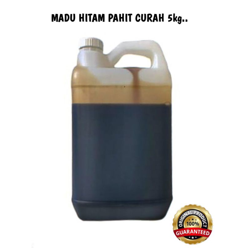 

MADU HITAM PAHIT PLUS PLOPOLIS CURAH 5KG ORIGINAL TOOBAGUS