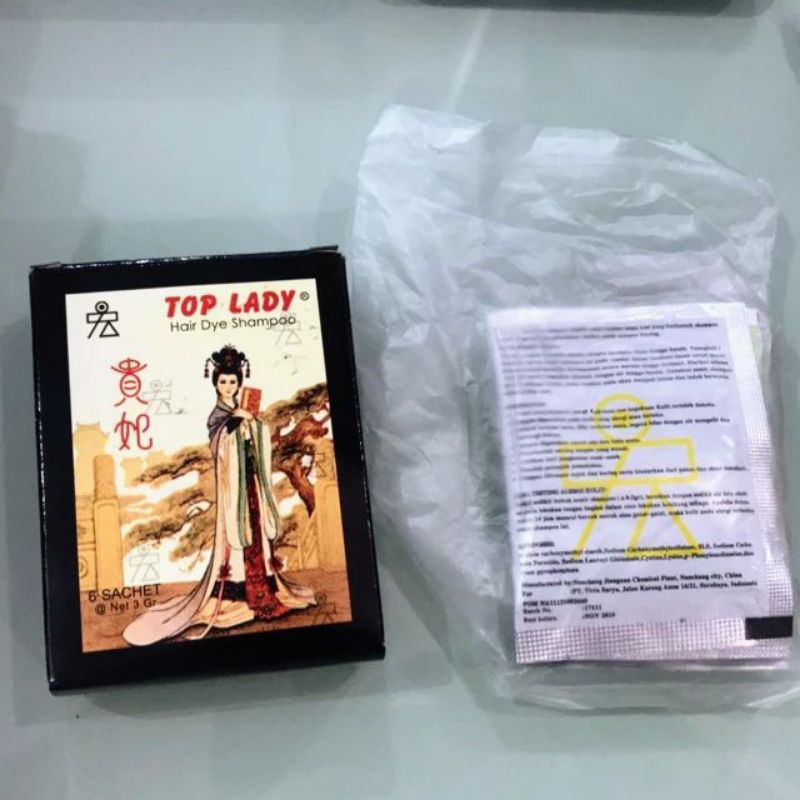 Top Lady Hair Dye Shampoo
