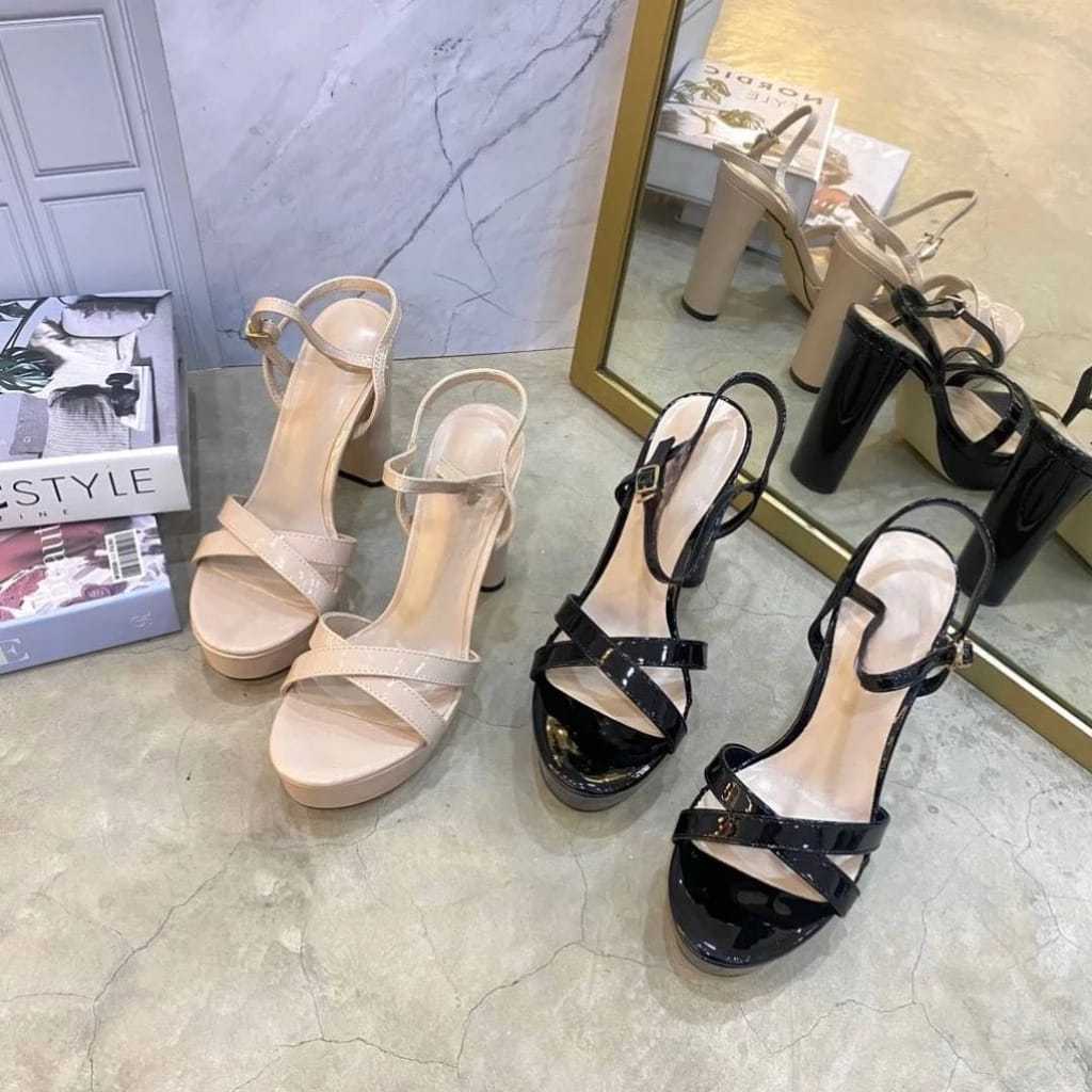 SANDAL WANITA CS-3314 HEELS 12CM SEPATU SANDAL HEELS | SEPATU HEELS WANITA TERBARU | SANDAL HEELS WA