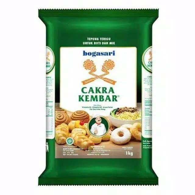 

tepung terigu cakra kembar premium 1 kg