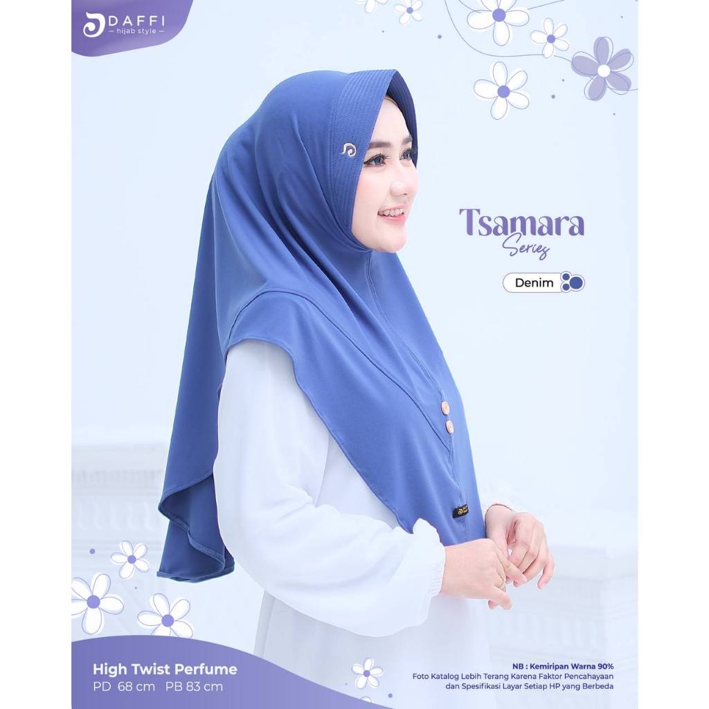 Tsamara Series kancing depan