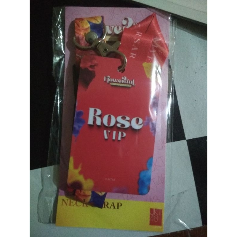 Lanyard Flowerful Benefit Rose Jkt48 (Official)