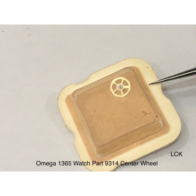 Omega 1365 Watch Part 9314 Center Wheel / Omega 1365 Part 9314 untuk Mesin Jam Tangan bagian Roda Te