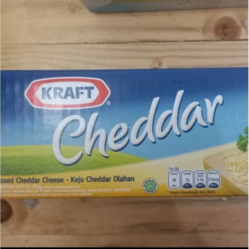 

Keju Kraft Cheddar Repack 250gr