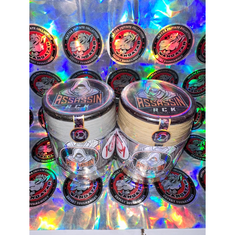 [SPESIAL TURNAMEN ABU] Gelasan Senar Mati MATOT ABU 022 RCK ASSASSINS Khusus turnamen kelas atas jeb