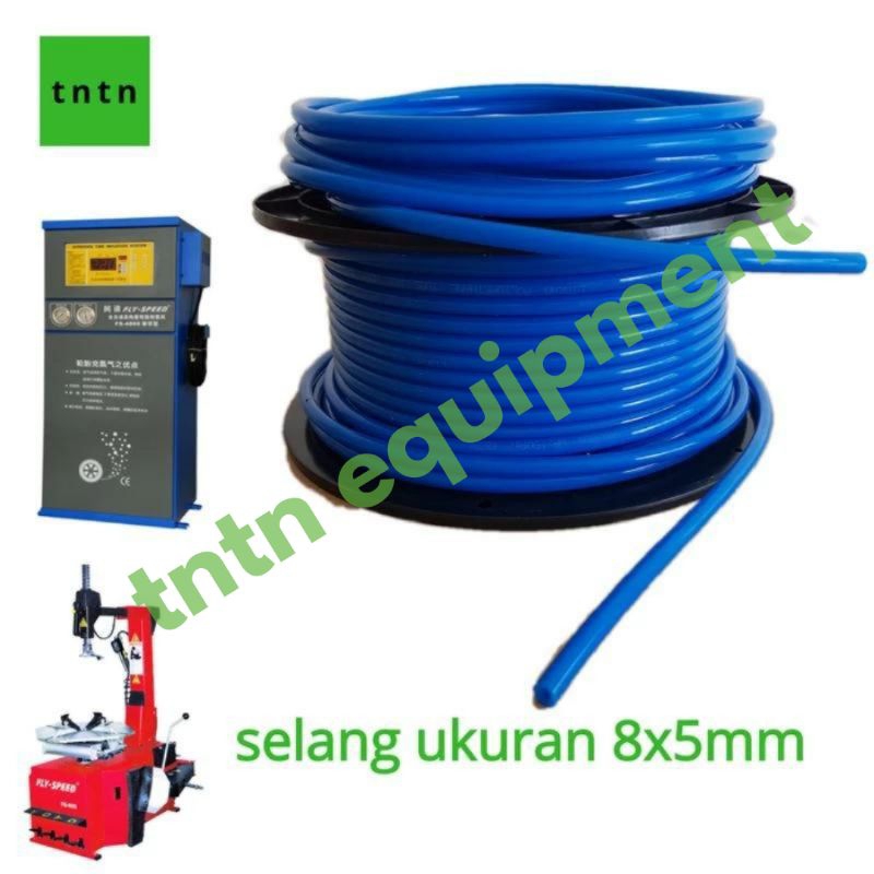 10 meter Selang angin untuk service mesin pembuka ban dan mesin nitrogen