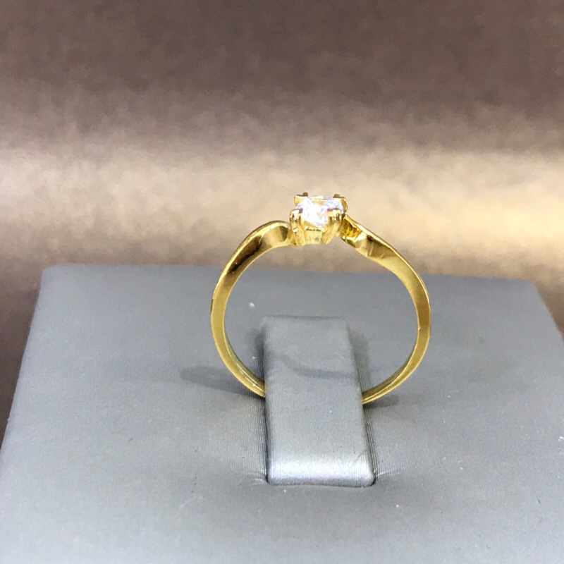 CINCIN EMAS SOLITAIRE 750 CCE1273