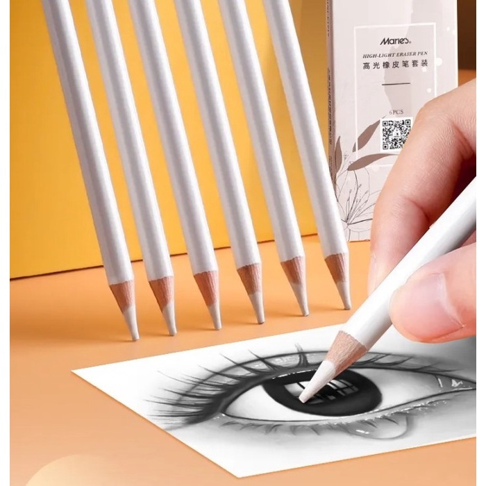 

MARIES / MIYA Pencil Highlight Eraser / Penghapus Bentuk Pensil