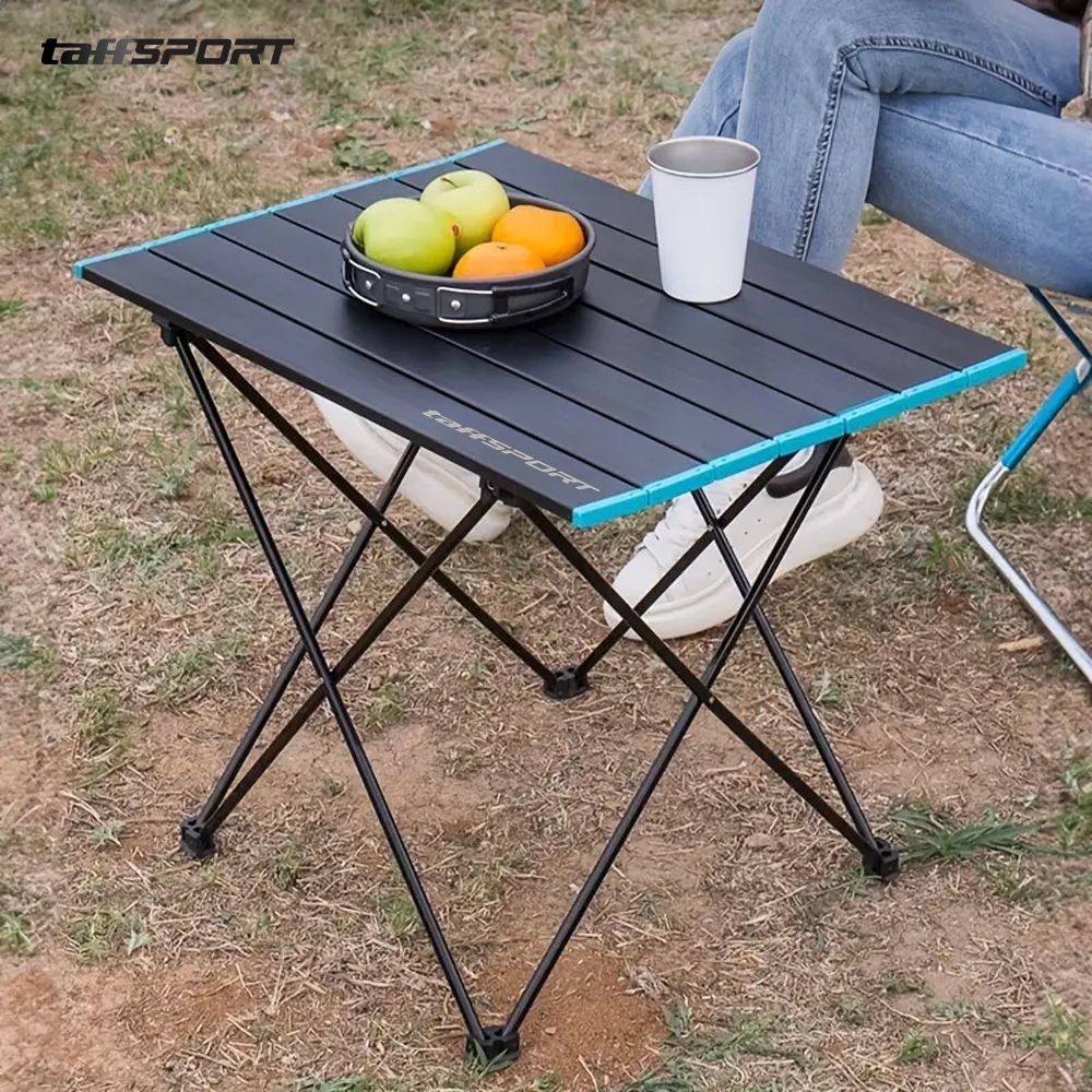 Meja Lipat Piknik Foldable Portable Aluminium Table 56x41x40cm - 8825