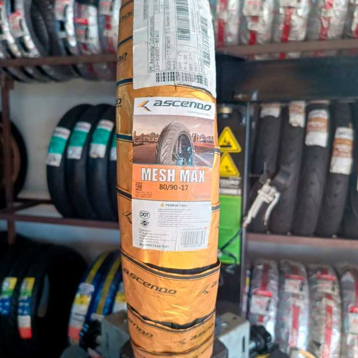 Ban luar Ascendo 80/90-17 MESH MAX Tubeless