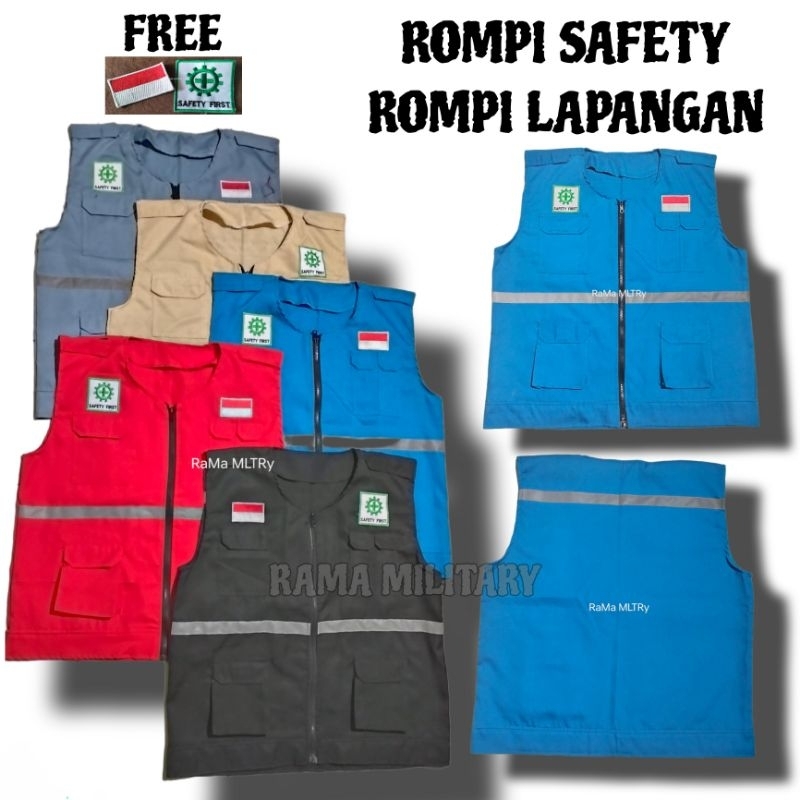 ROMPI SAFETY ROMPI KERJA PROYEK PRIA