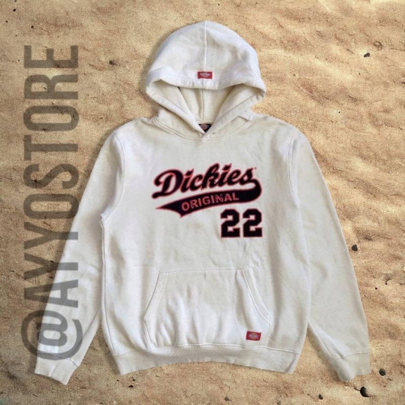 Hoodie Dickies DC Putih Original Art 22 Velvet