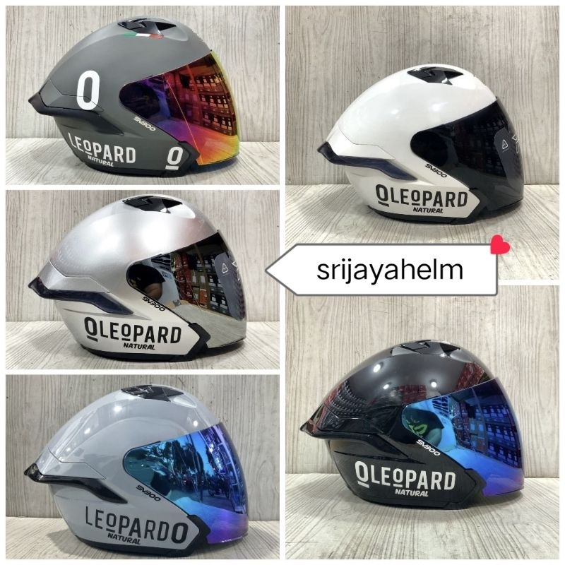 HELM RSV SV300 PAKEY LEOPARD PAKET GANTENG